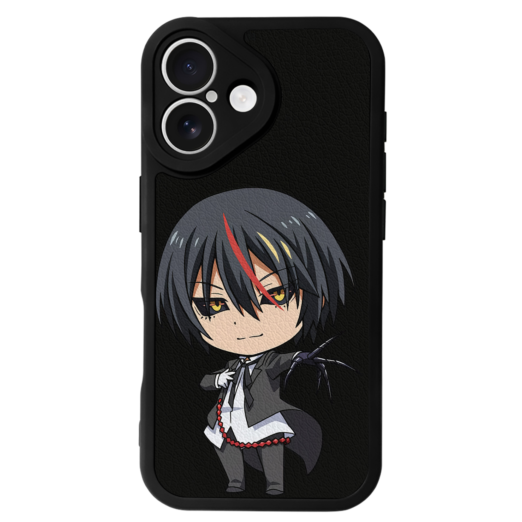 （画像用） 転スラ Regarding Reincarnated to Slime 【iPhone 16シリーズ対応】シリコンスマホケース（レザー調） 材質：シリコン